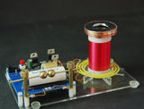 Tiny Tesla coil ball-gap discharger DIY Kit for science physics