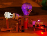 Tiny Tesla coil ball-gap discharger DIY Kit for science physics