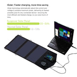 ALLPOWERS 18V 21W Solar Charger Panel Waterproof & Foldable Solar Power Bank Ideal For Outdoor Hiking