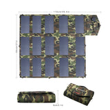 ALLPOWERS X-DRAGON 100W Folding Solar Panel 5V 12V 18V Versions For Charging iPhone iPad Macbook Samsung