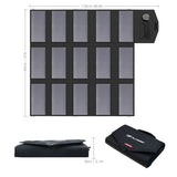 ALLPOWERS X-DRAGON 100W Folding Solar Panel 5V 12V 18V Versions For Charging iPhone iPad Macbook Samsung
