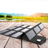 ALLPOWERS X-DRAGON 100W Folding Solar Panel 5V 12V 18V Versions For Charging iPhone iPad Macbook Samsung