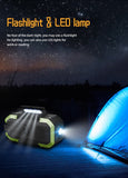 New Solar Hand Crank AM/FM/NOAA Radio SOS With Power Bank LED USB And Bluetooth Speaker