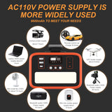 220v Solar Generator 300Wh Rechargeable Lifepo4 Battery PD65W Built in MPPT 12V Power Station
