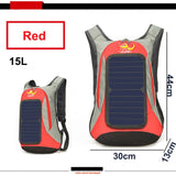 6W 6V USB Backpack With Solar Panel Can Charge A Power Bank Or Smartphone Great For Outdoor Camping Climbing Travel Hiking