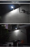 48 LED Motion Sensor Solar Powered Light For Outdoor Wall Garden Yard Waterproof