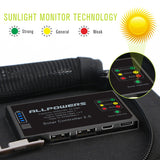 ALLPOWERS 5V 21W Built-in 10000mAh Battery Portable Solar Charger for Mobile Phone