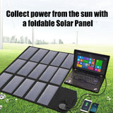 ALLPOWERS X-DRAGON 100W Folding Solar Panel 5V 12V 18V Versions For Charging iPhone iPad Macbook Samsung