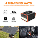 220v Solar Generator 300Wh Rechargeable Lifepo4 Battery PD65W Built in MPPT 12V Power Station